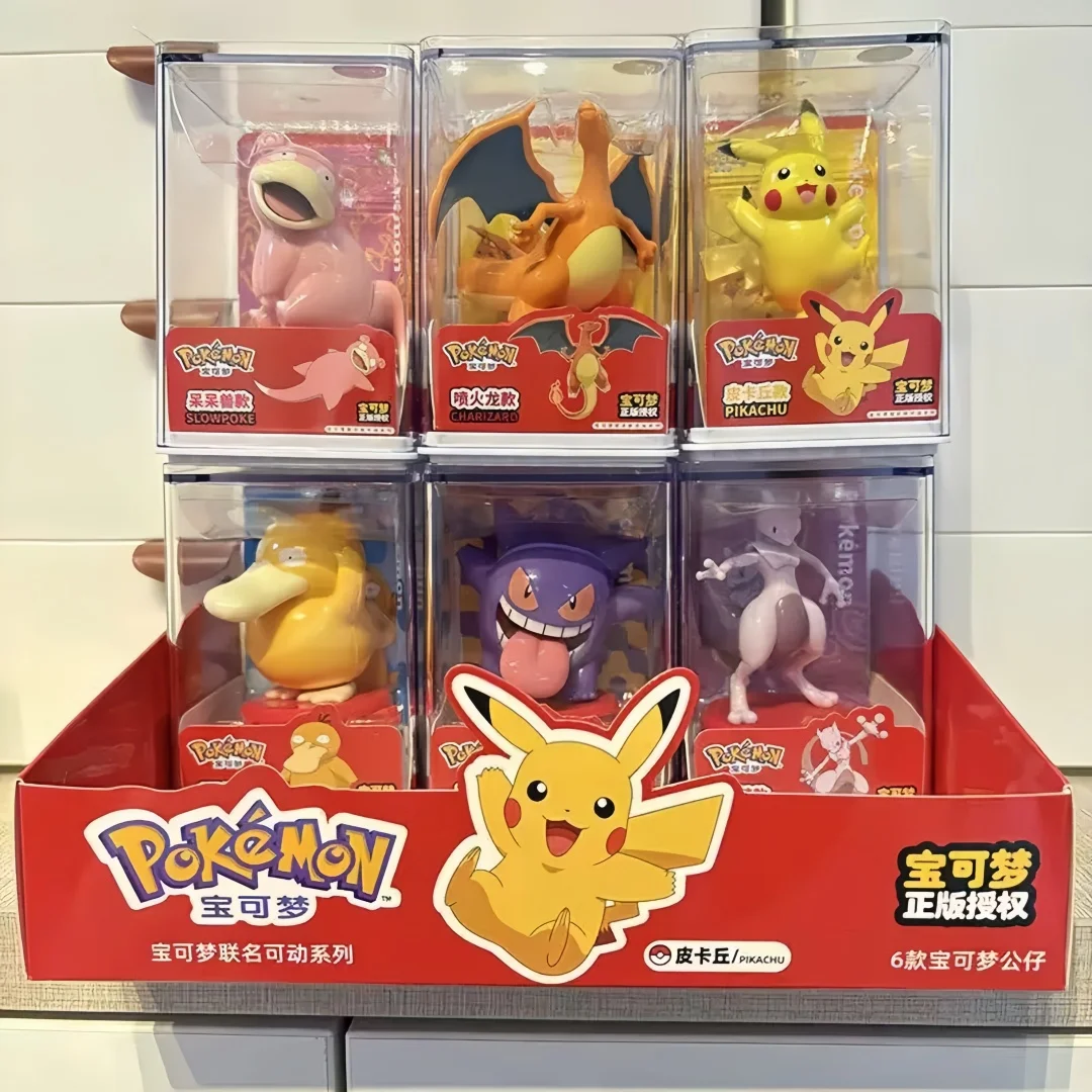 Model Kit Digimon - ชุดโมเดลโปเกมอน ตัวละครอนิเมะ เก็นการ์ พิคาชู ชาริซาร์ด สโลว์โป๊ค