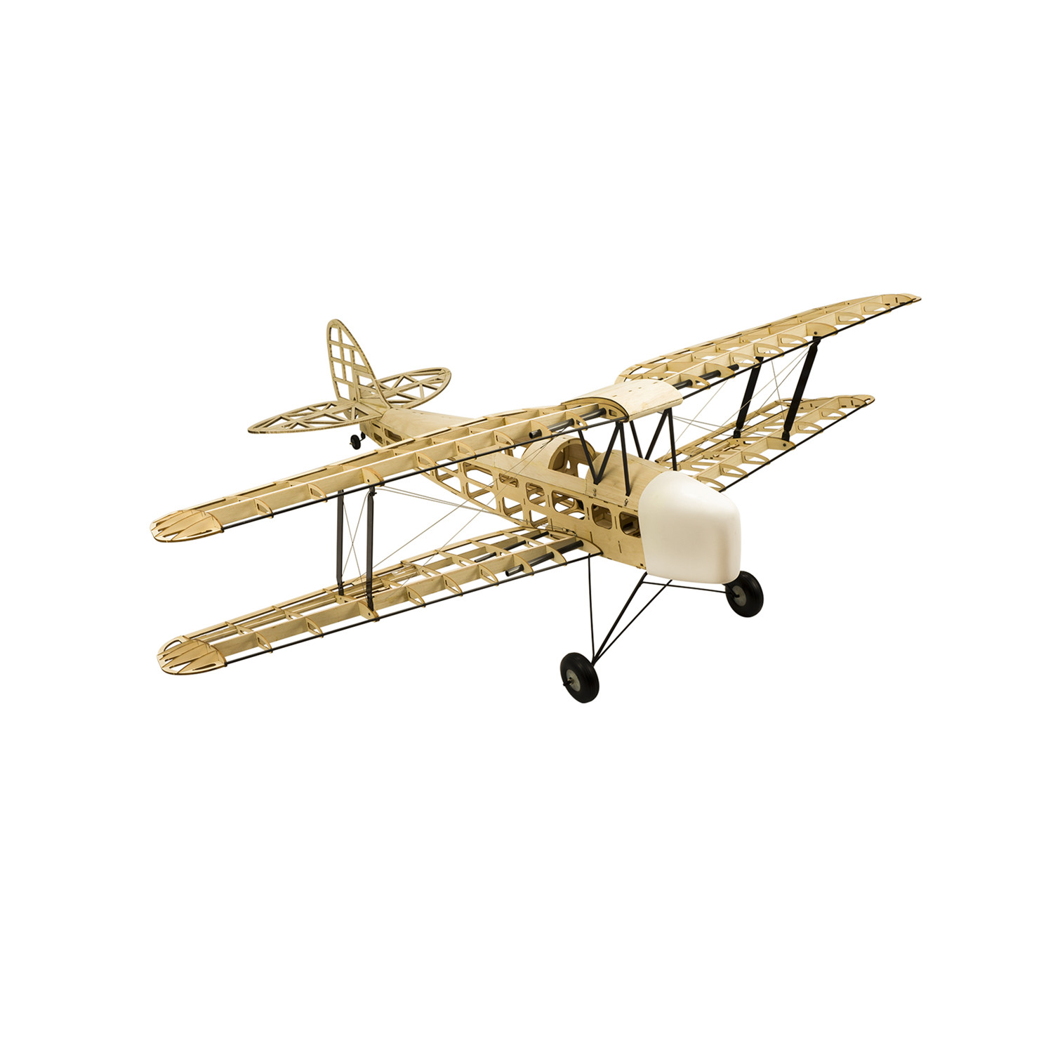 Model Kit Ixchel - ชุดประกอบเครื่องบิน RC ทำจากไม้บัลซาตัดด้วยเลเซอร์ รุ่นใหม่ TigerMoth DH-82