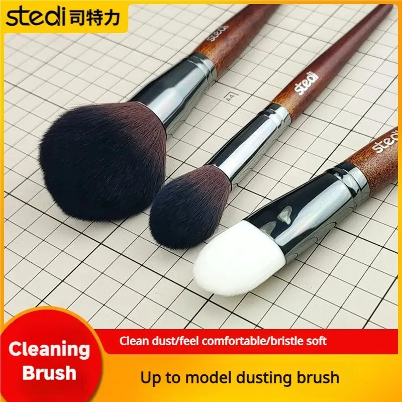Model Kit Tool Set - ชุดแปรงทำความสะอาดรุ่น Stedi MS81/82/83 ขนแปรงนุ่มและแข็ง ป้องกันไฟฟ้าสถิต สำหรับทำความสะอาดโมเดลกันพลาและโมเดลขนาดต่างๆ