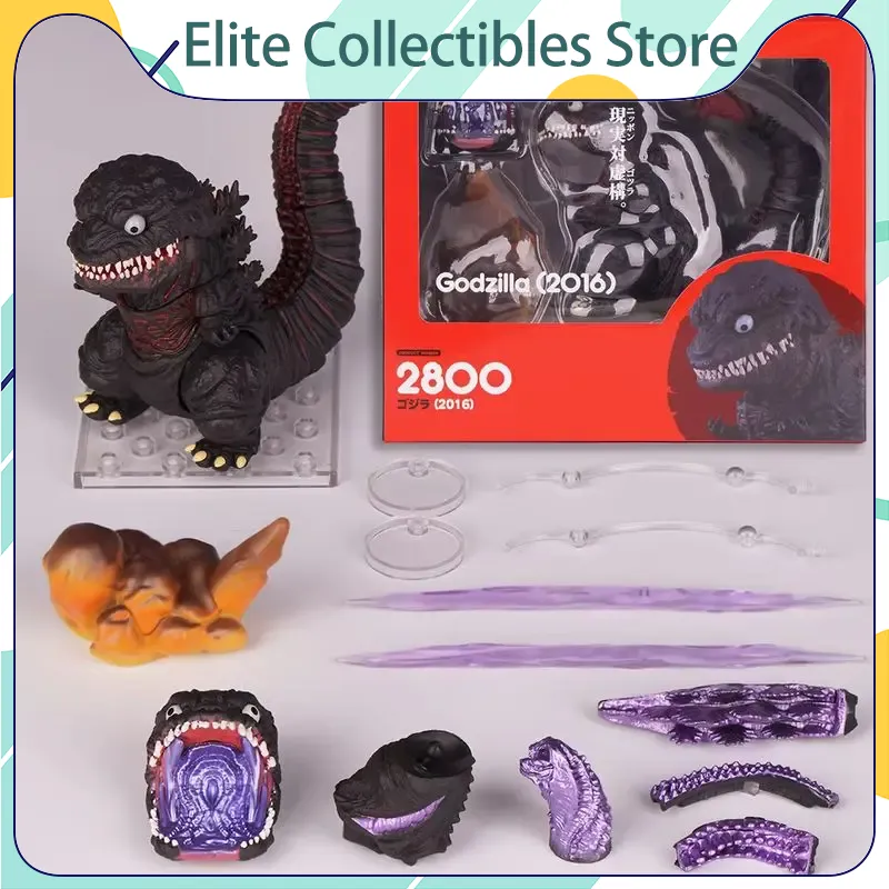 Model Kit Godzilla - ใหม่ก็อดซิลล่า เน็นโดรอยด์ 2016 ภาพยนตร์รุ่น Q รุ่นฟิกเกอร์แบบเคลื่อนย้ายได้อุปกรณ์เสริมตกแต่งโต๊ะสำหรับผู้ใหญ่นักสะสมของขวัญในสต็อก