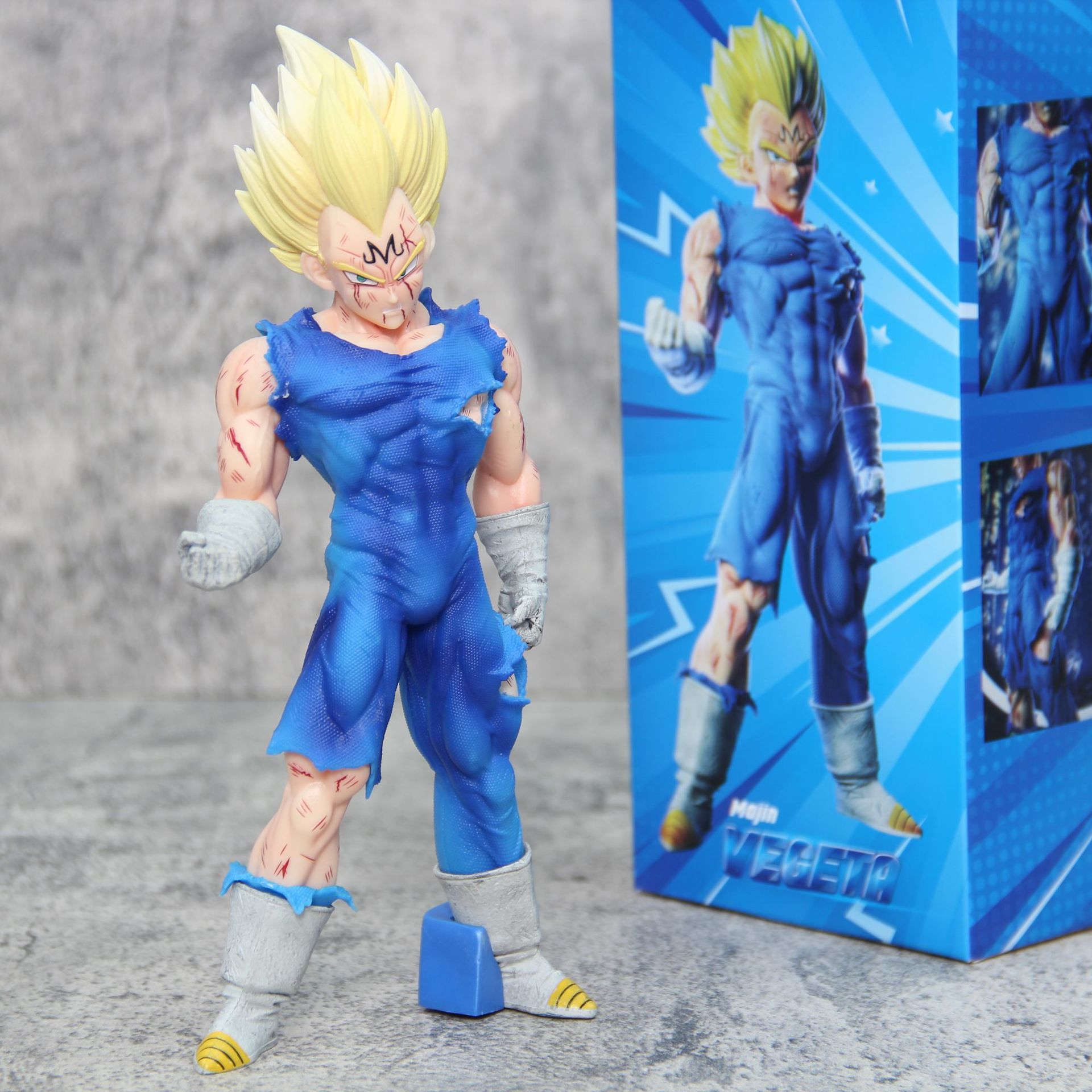 Model Kit Vegito - ดราก้อนบอล แซด ซูเปอร์ไซย่า เจ้าชายเบจิต้า ฟิกเกอร์ โมเดลท่าทางยืนวิเศษ
