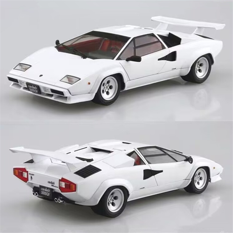 Model Kit Lamborghini - Welly1:24 Lamborghini Countach LP5000sโลหะผสมกีฬารถDiecastโลหะรถแข่งจําลองคอลเลกชันของเล่นเด็กของขวัญ