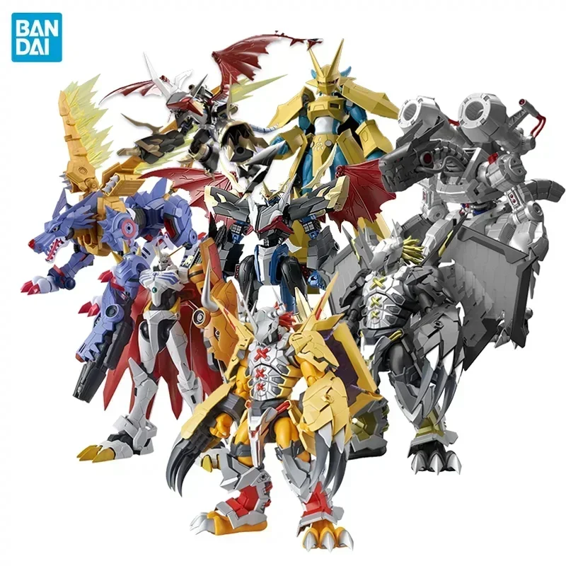 Model Kit Digimon - ในสต็อกเอกวาดอร์ผจญภัย Figure-rise Standard Bandai อะนิเมะรุ่นของเล่น Action
