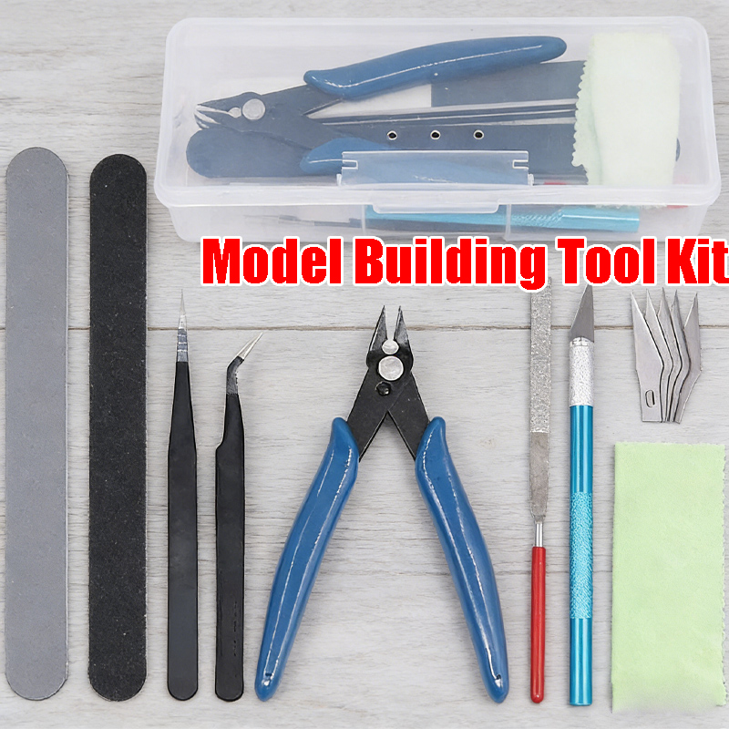 Model Kit Ixchel - ชุดเครื่องมือประกอบโมเดลกันพลาที่สมบูรณ์แบบ เครื่องมือประกอบที่จำเป็นสำหรับการสร้างโมเดลกันพลาด้วยอุปกรณ์ระดับมืออาชีพ