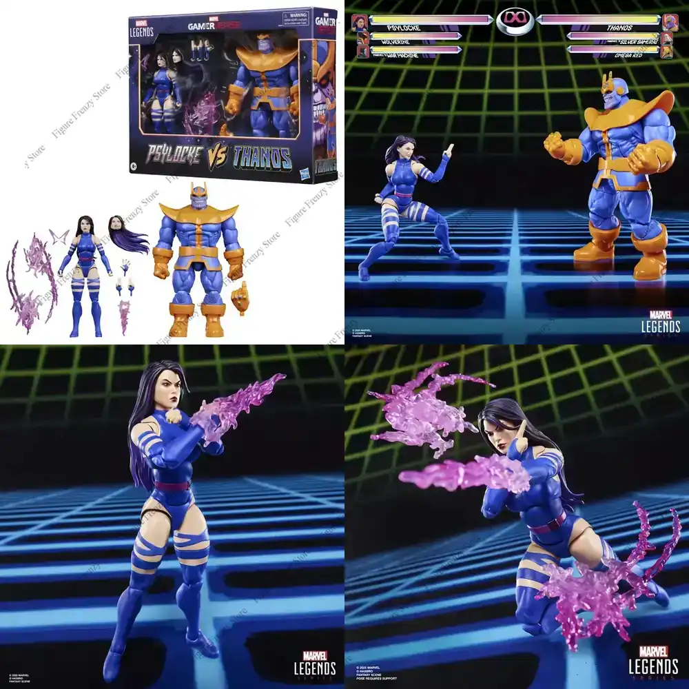 Model Kit Vs Figure - ข้อเสนอพิเศษ ของแท้ใหม่ Marvel Legends Gamerverse Psylocke