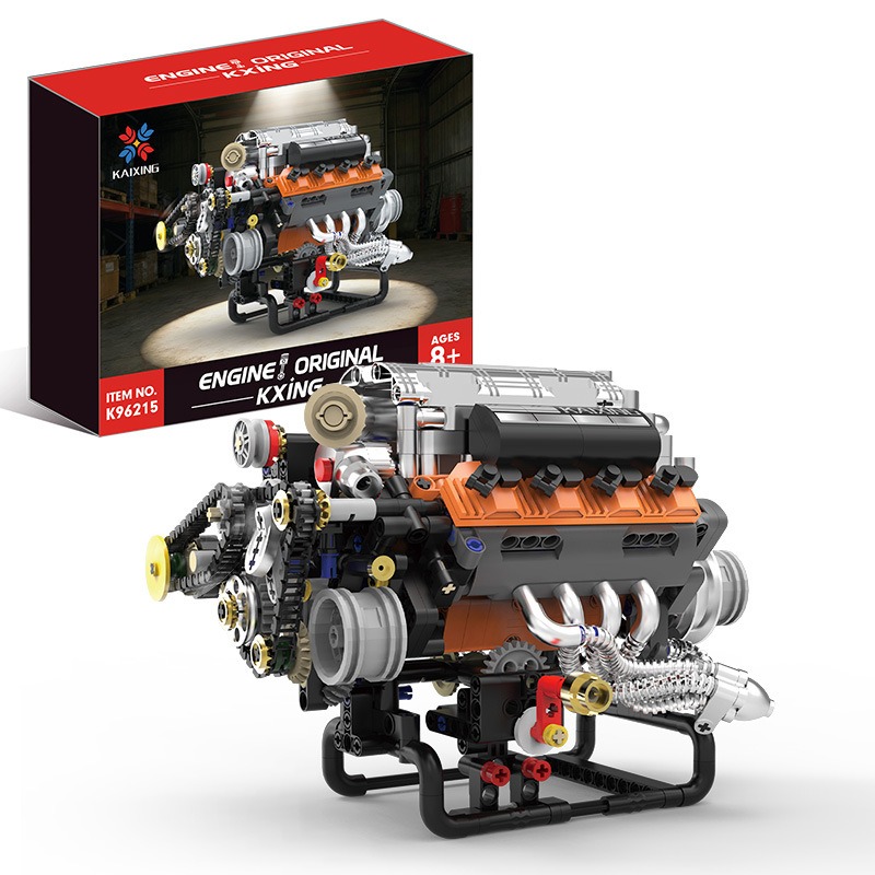 K96215 ชุดประกอบโมเดลเครื่องยน - Model Kit V8 Engine บทวิจารณ์และราคา