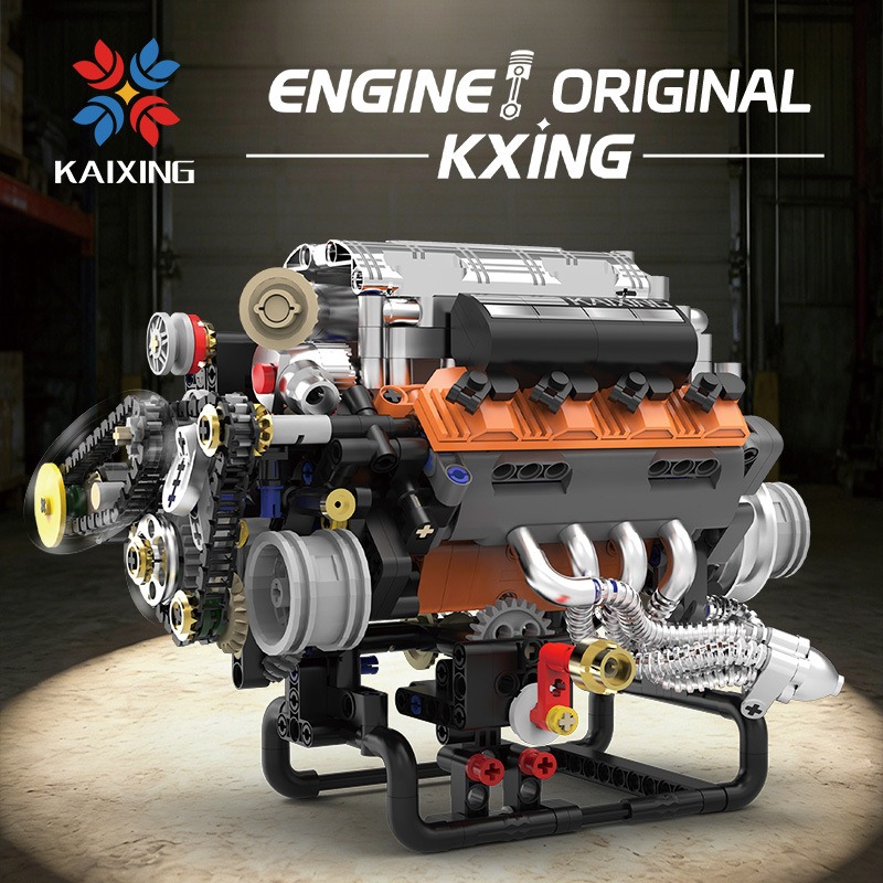 K96215 ชุดประกอบโมเดลเครื่องยน - Model Kit V8 Engine บทวิจารณ์และราคา