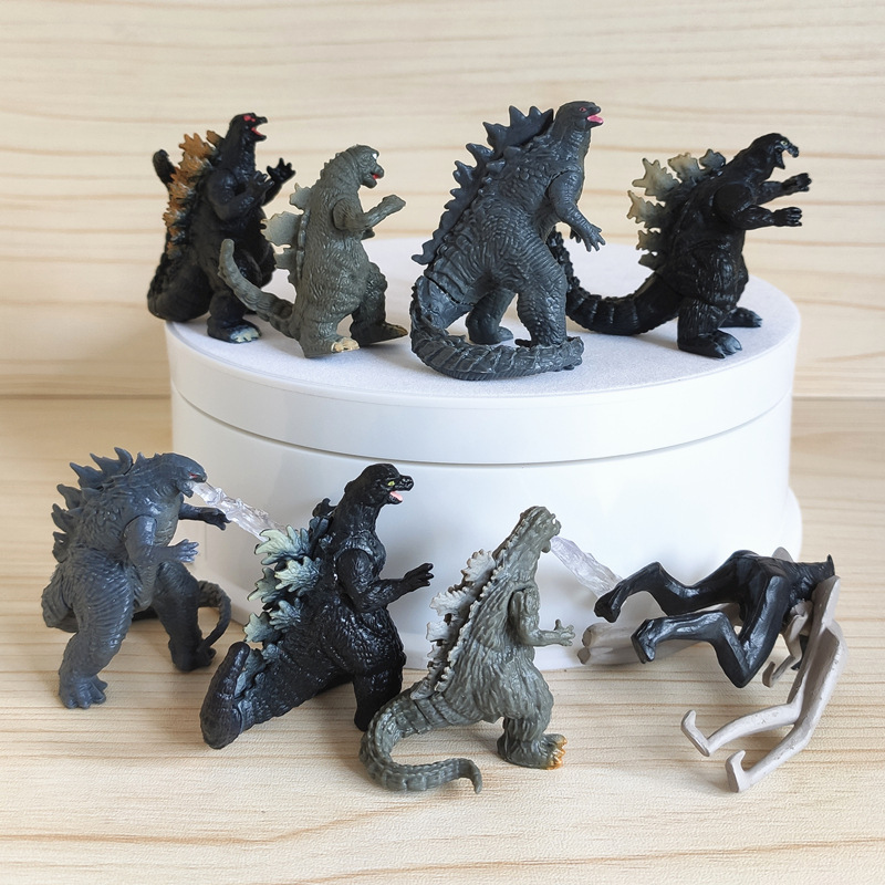 8ชิ้น/เซ็ต Godzilla King Ghido - Model Kit Godzilla บทวิจารณ์และราคา