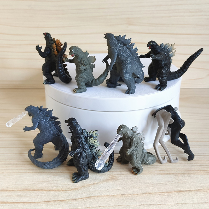8ชิ้น/เซ็ต Godzilla King Ghido - Model Kit Godzilla บทวิจารณ์และราคา
