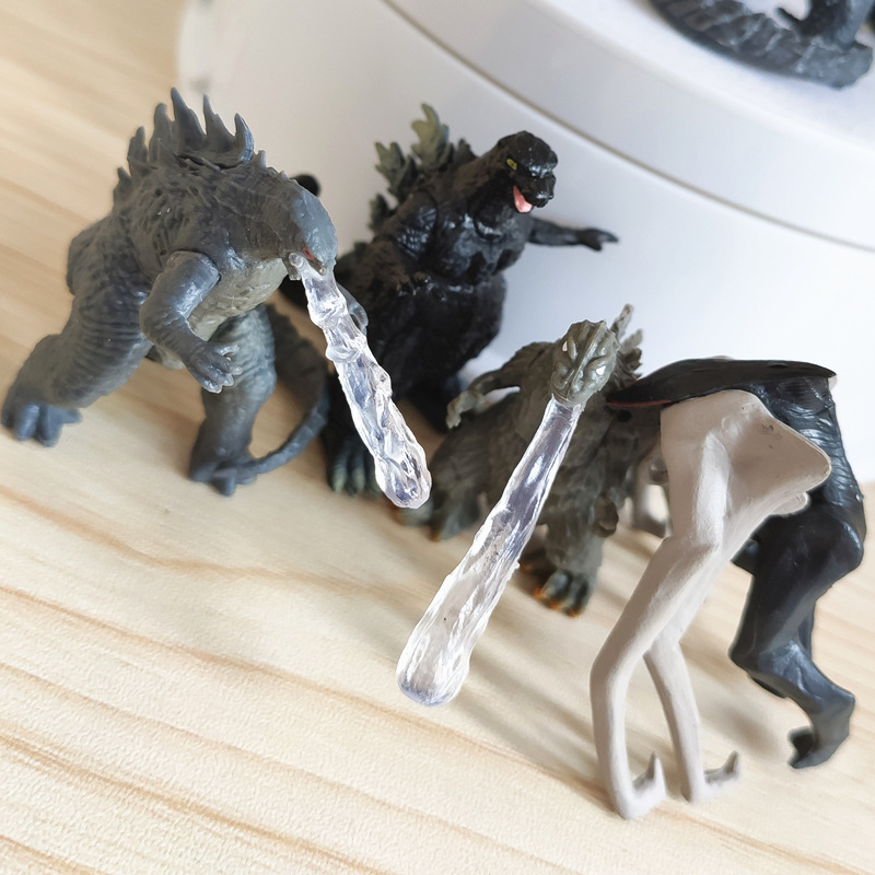 8ชิ้น/เซ็ต Godzilla King Ghido - Model Kit Godzilla บทวิจารณ์และราคา