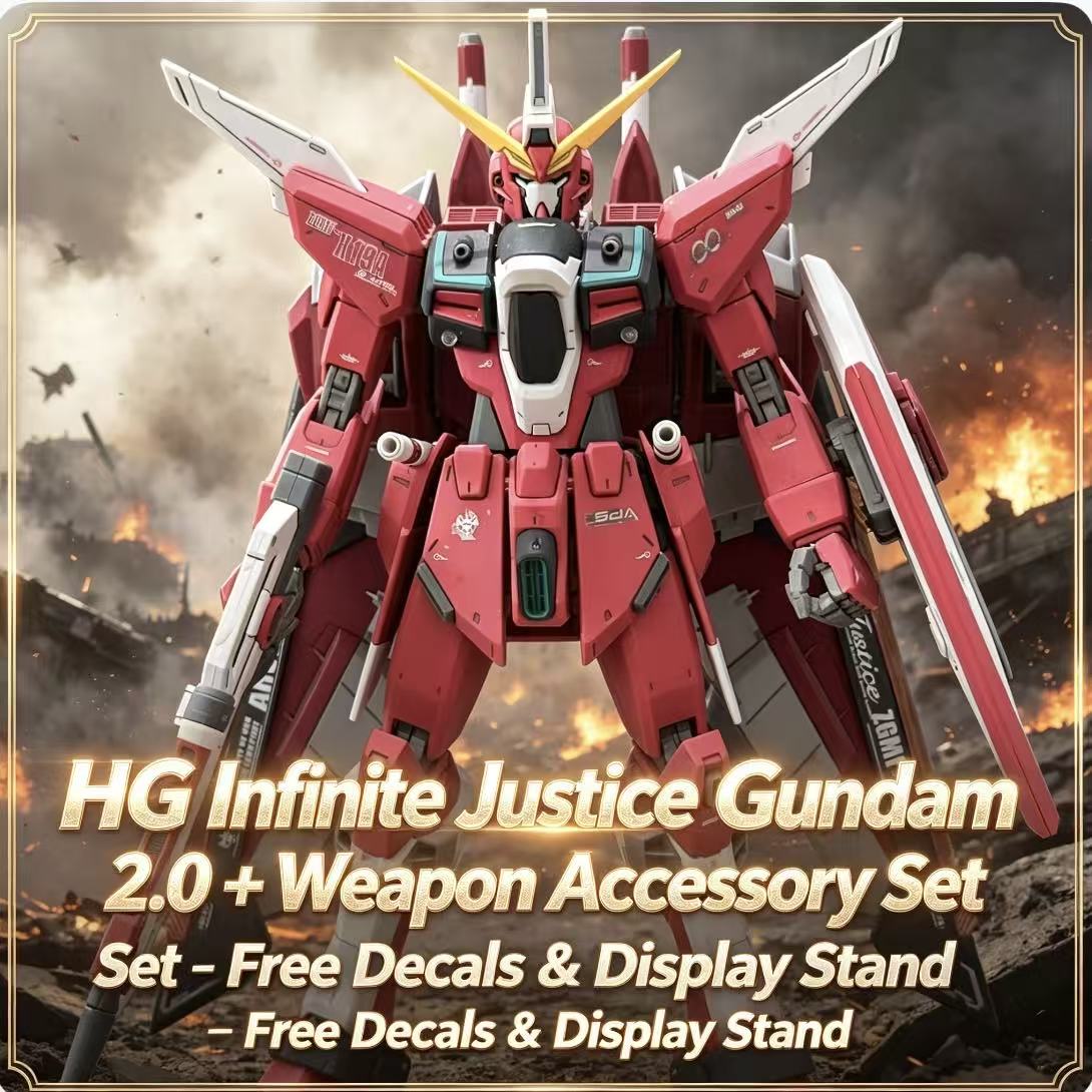 231 HG 1/144 Infinite Justice  - Model Kit Zeus บทวิจารณ์และราคา