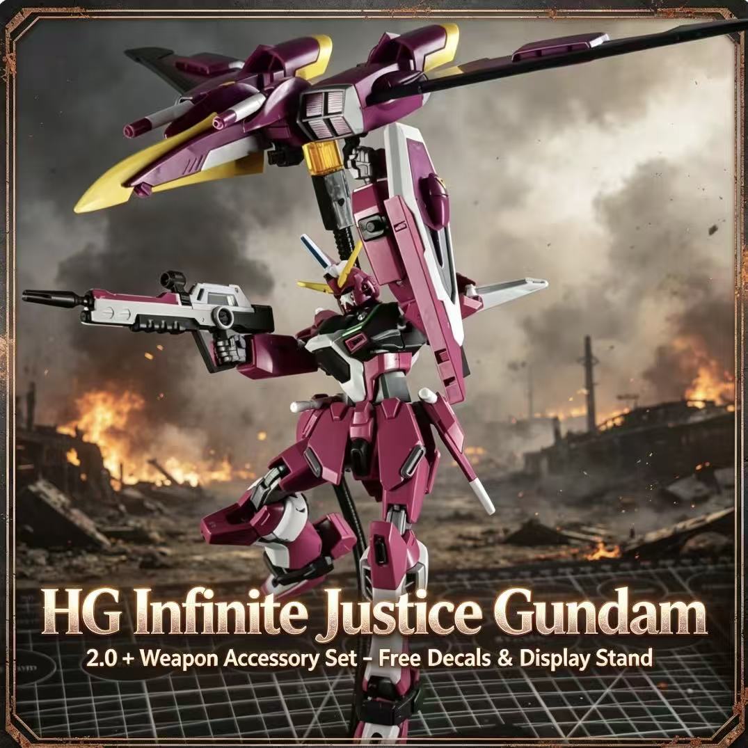 231 HG 1/144 Infinite Justice  - Model Kit Zeus บทวิจารณ์และราคา