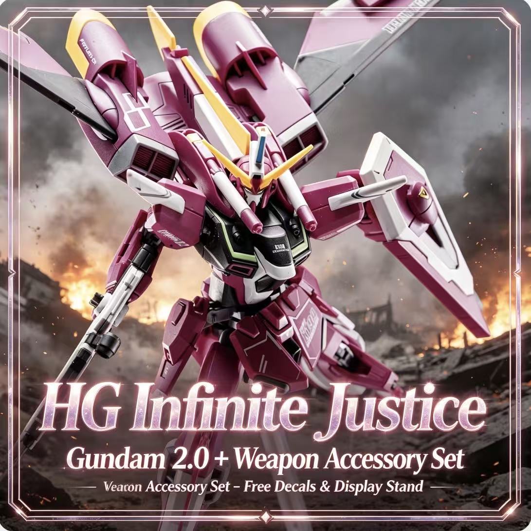 231 HG 1/144 Infinite Justice  - Model Kit Zeus บทวิจารณ์และราคา