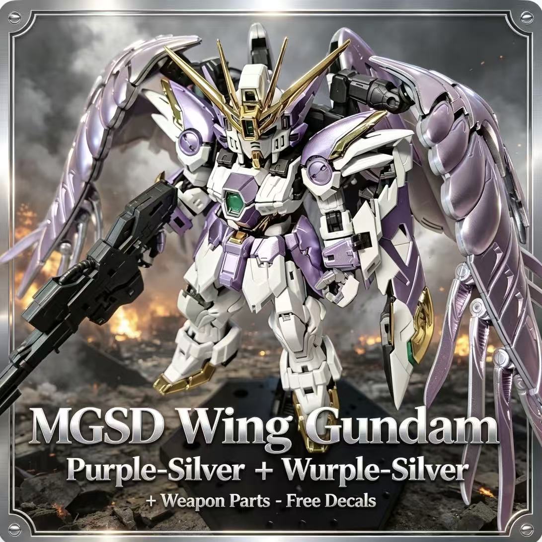 โมเดล Mgsd Wing สีม่วงเงิน Xxx - Model Kit Zeus บทวิจารณ์และราคา