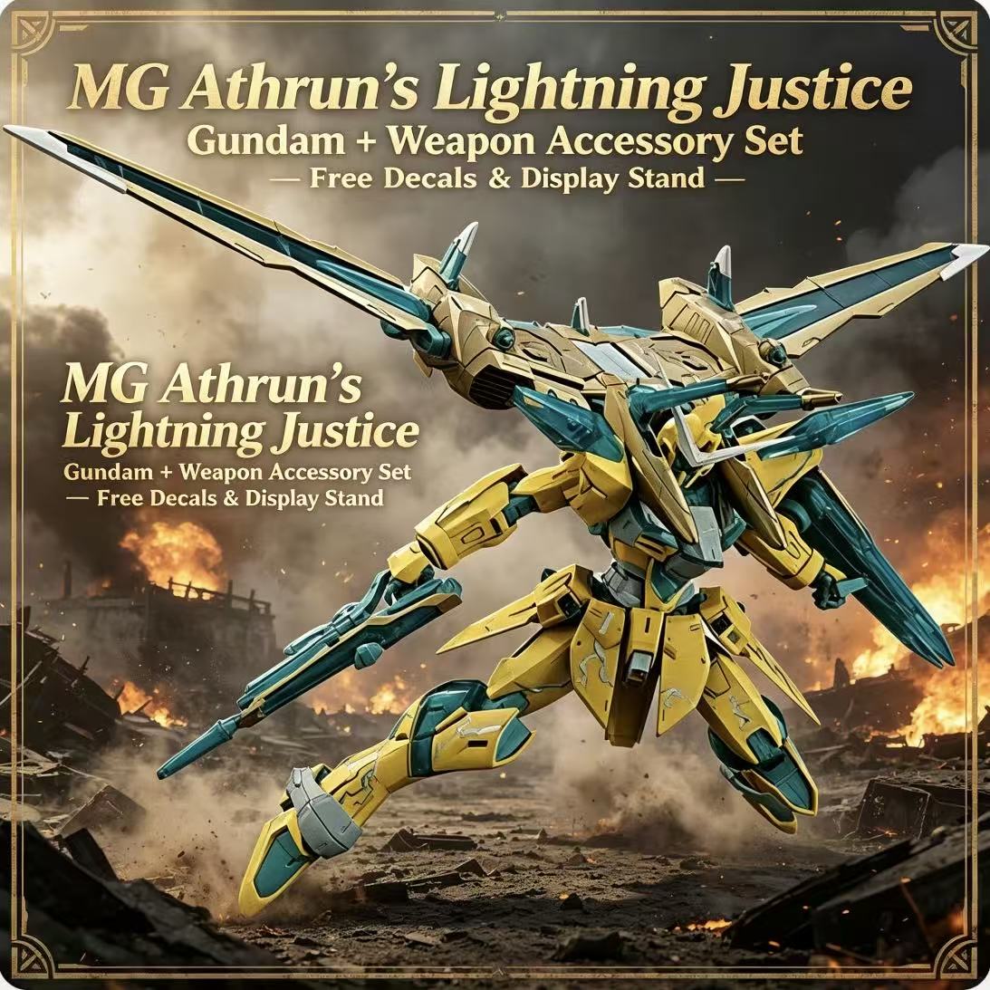 X09B MG ของใหม่ในสต็อก Lightni - Model Kit Zeus บทวิจารณ์และราคา