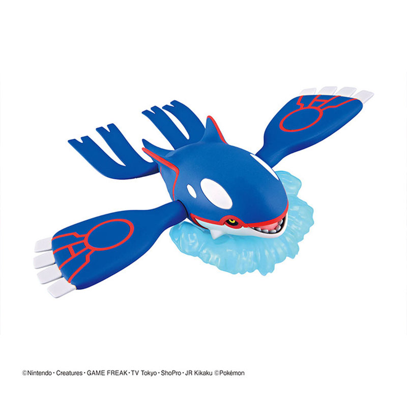 ชุดโมเดลโปเกมอนของแท้จากบันได  - Model Kit Kyogre บทวิจารณ์และราคา