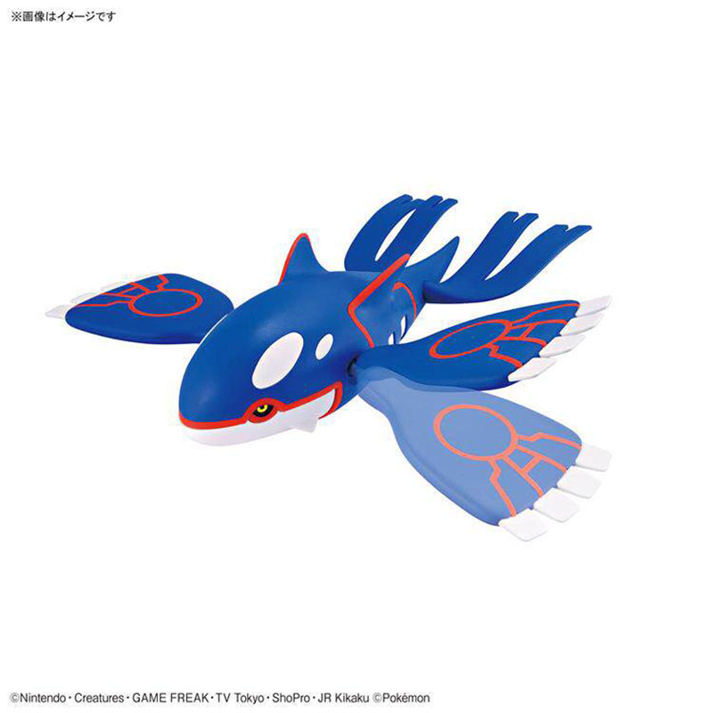 ชุดโมเดลโปเกมอนของแท้จากบันได  - Model Kit Kyogre บทวิจารณ์และราคา