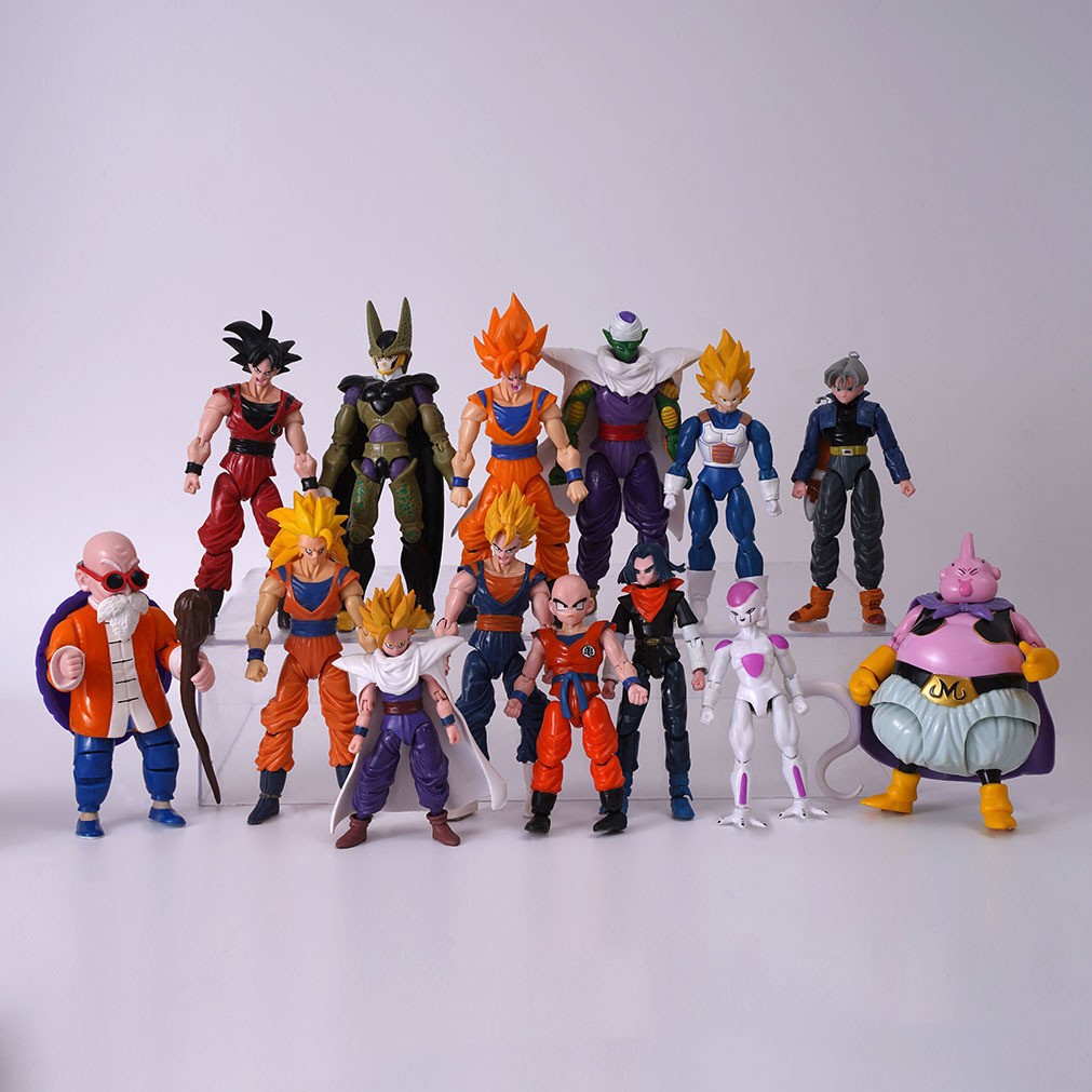 1-14PCS อะนิเมะดราก้อนบอล Z ซุ - Model Kit Vegito บทวิจารณ์และราคา