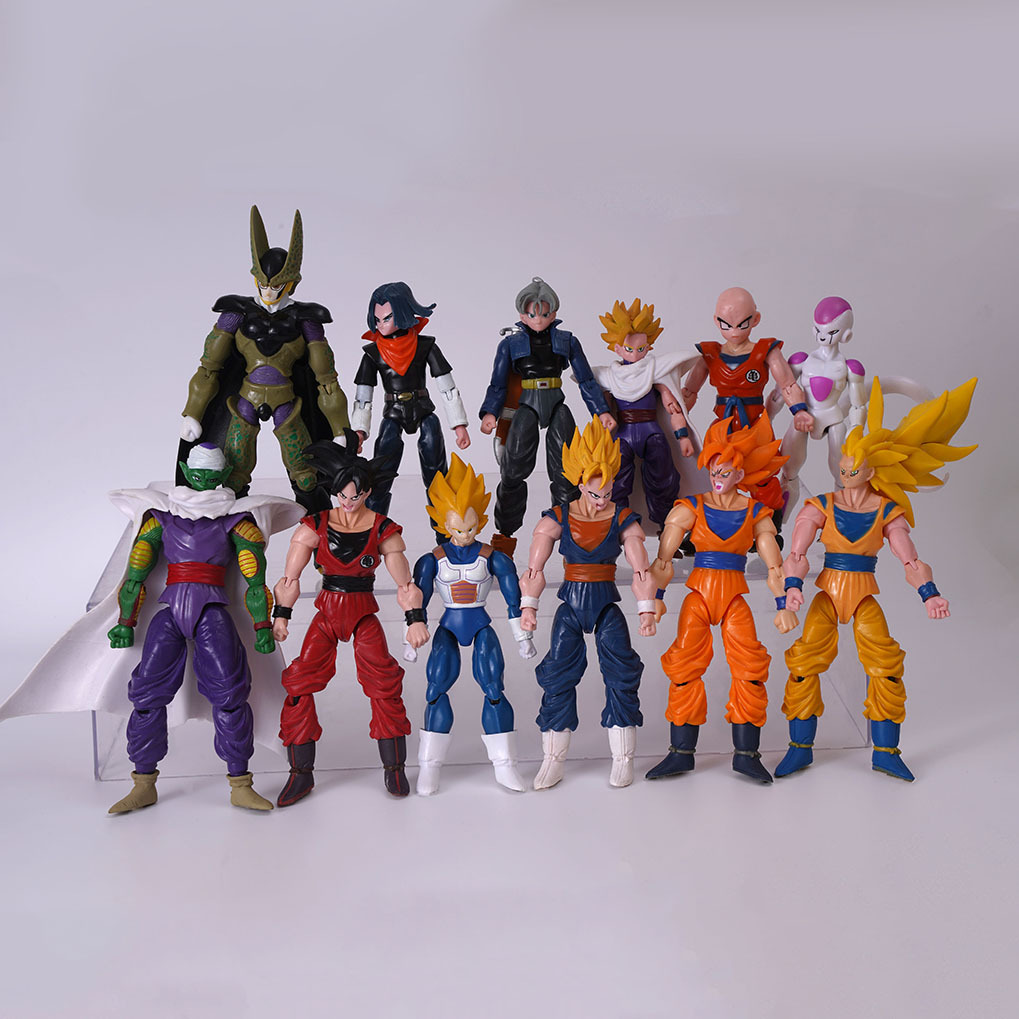 1-14PCS อะนิเมะดราก้อนบอล Z ซุ - Model Kit Vegito บทวิจารณ์และราคา