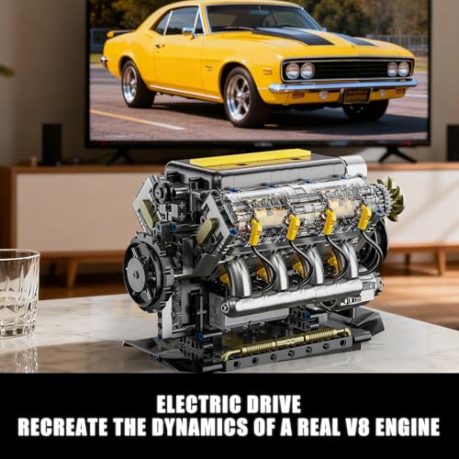ชุดโมเดลเครื่องยนต์ V8 ที่สามา - Model Kit V8 Engine บทวิจารณ์และราคา