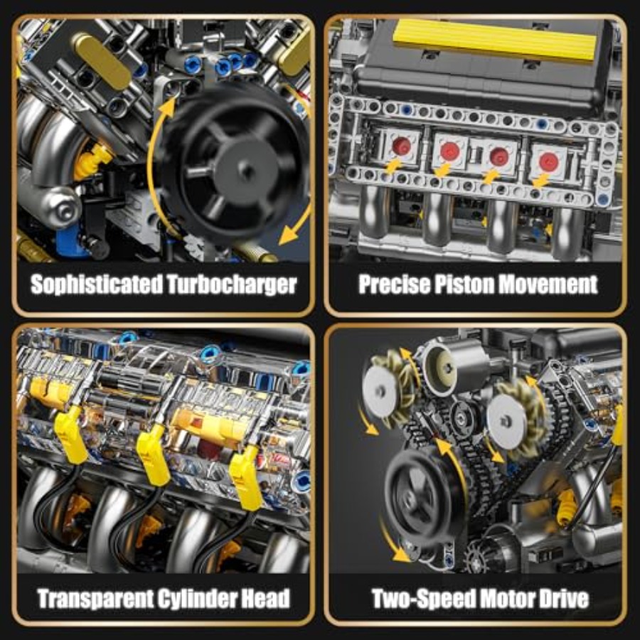 ชุดโมเดลเครื่องยนต์ V8 ที่สามา - Model Kit V8 Engine บทวิจารณ์และราคา