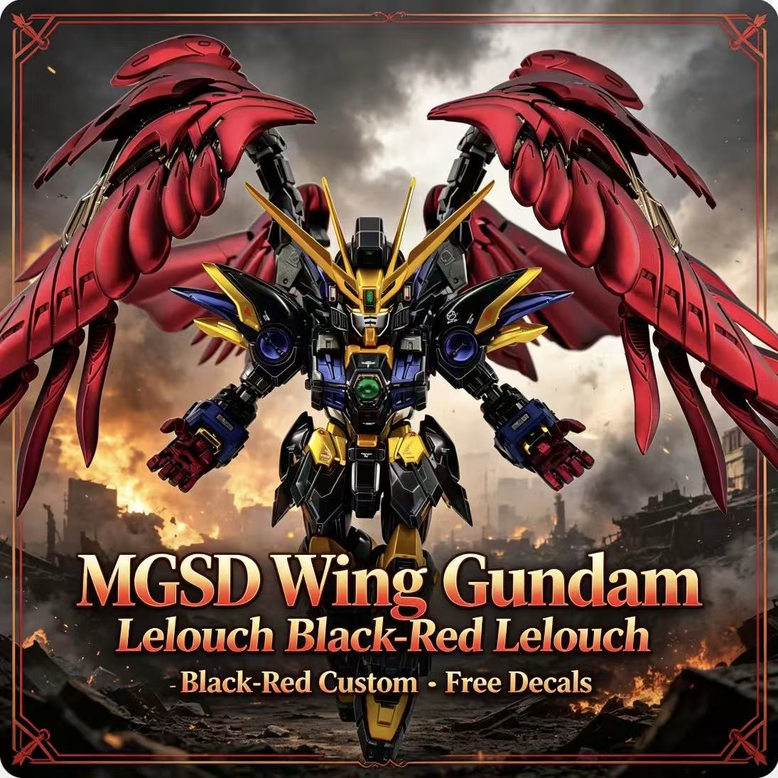 MGSD Wing Lelouch Color Scheme - Model Kit Zeus บทวิจารณ์และราคา