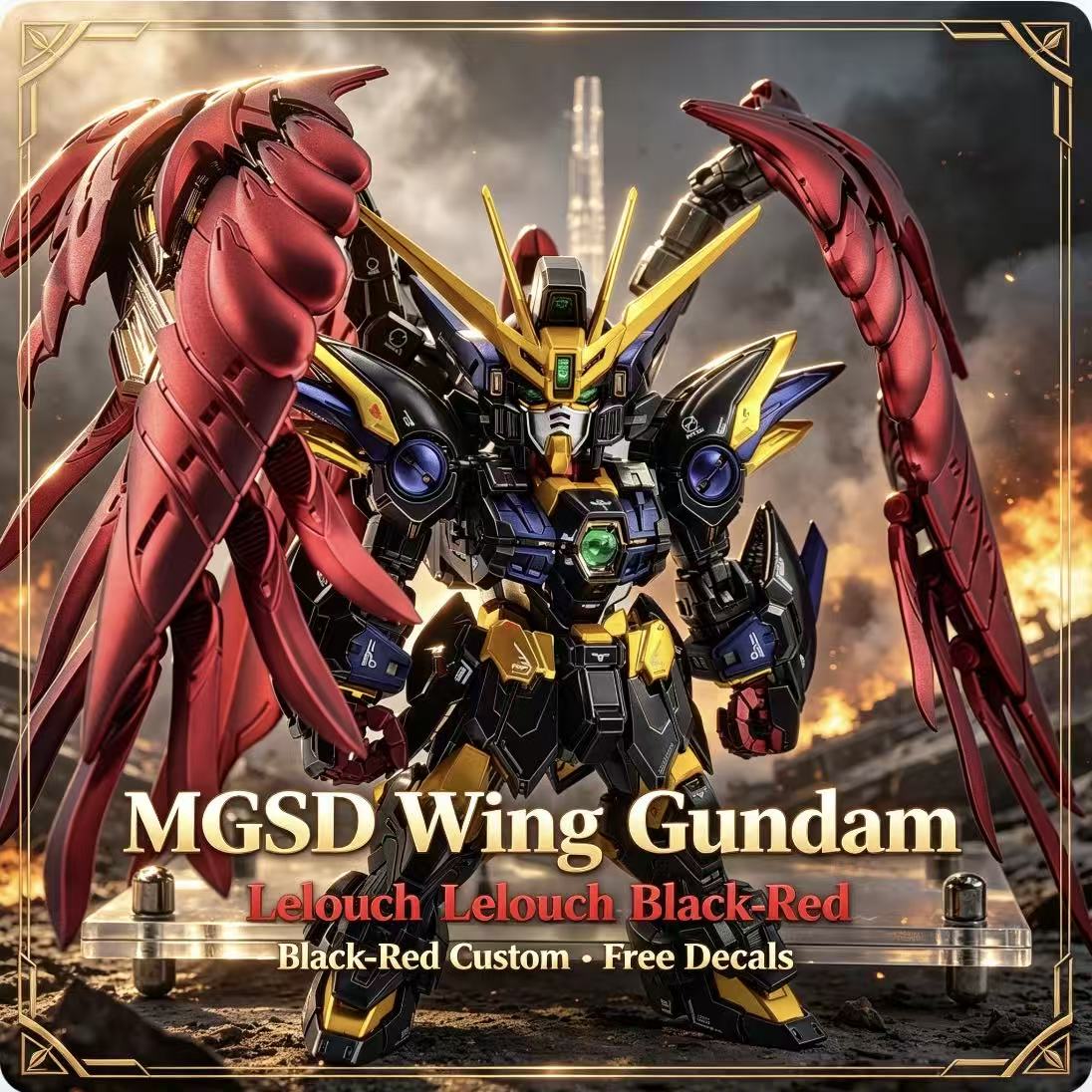 MGSD Wing Lelouch Color Scheme - Model Kit Zeus บทวิจารณ์และราคา