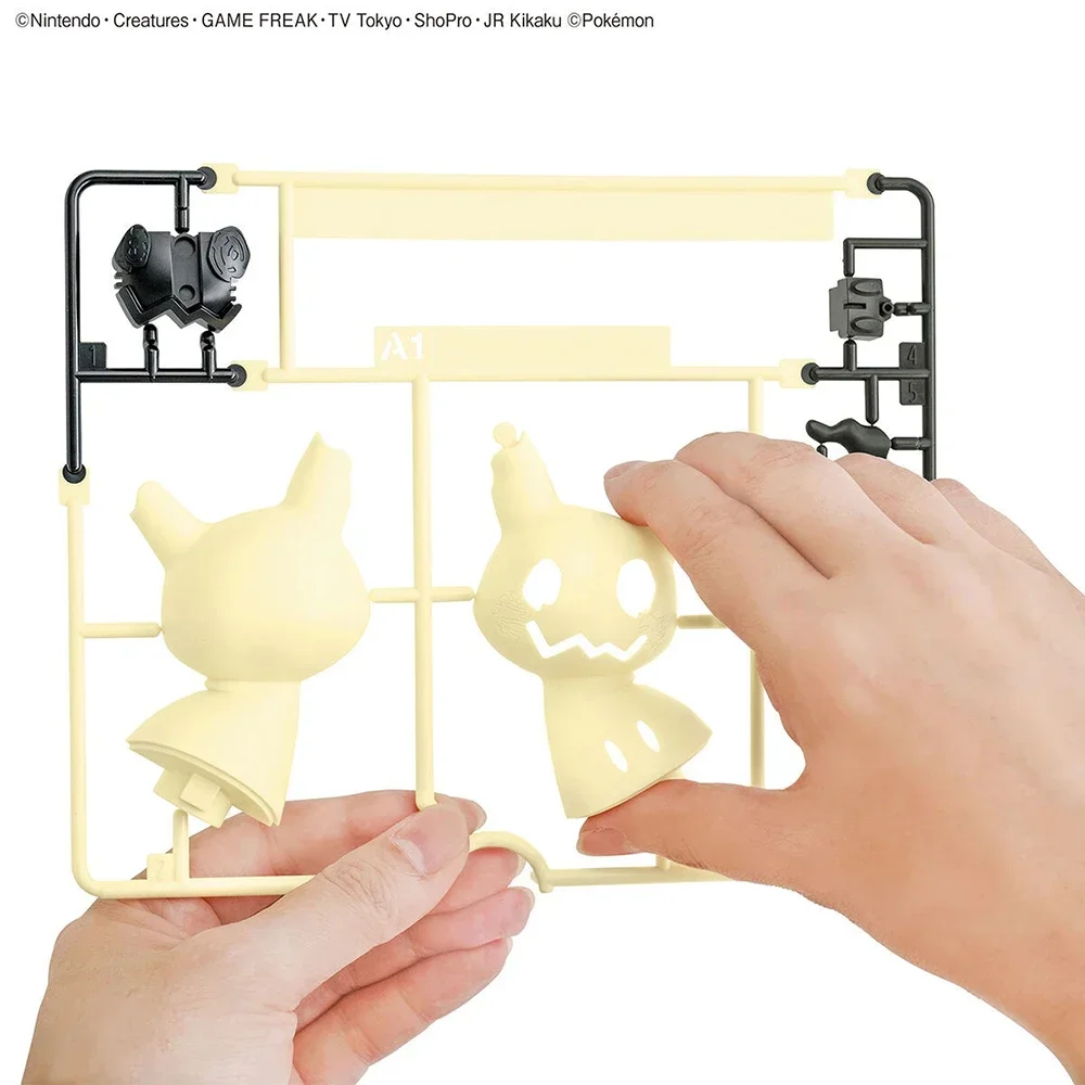 อะนิเมะต้นฉบับ Bandai Pokemon  - Model Kit Quick Mimikyu บทวิจารณ์และราคา