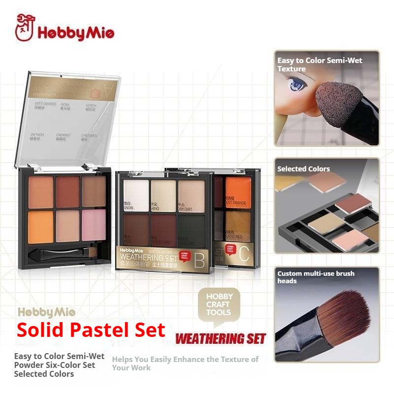 ชุดสีพาสเทล HOBBY MIO HWS-01/0 - Model Kit Tool Set บทวิจารณ์และราคา
