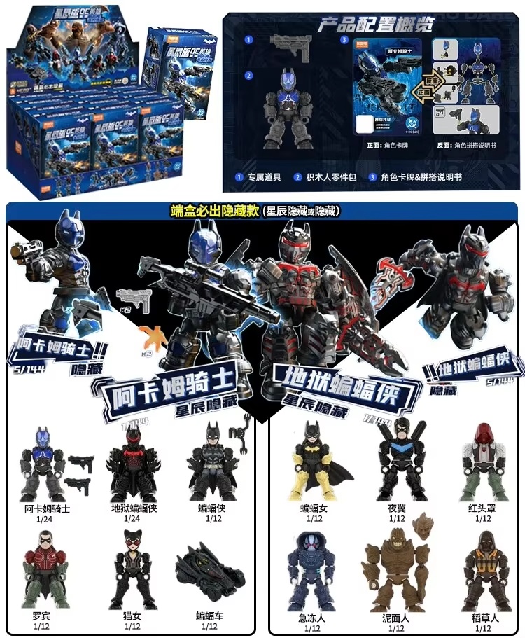 Blokees Original Dc Hellbat Ar - Model Kit Knight บทวิจารณ์และราคา