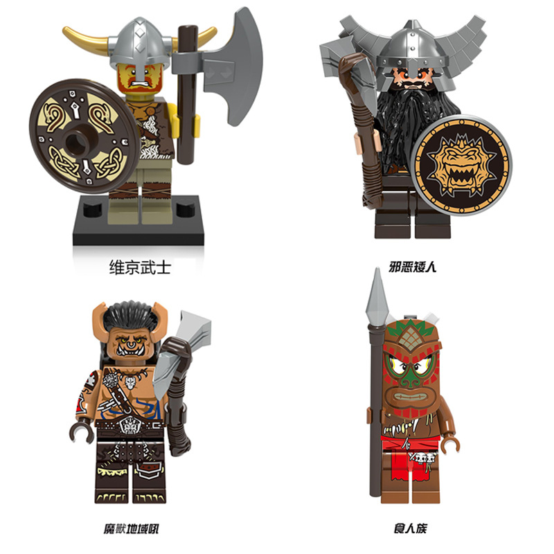 ตัวต่อชุดปราสาทยุคกลาง MOC ซีร - Model Kit Knight บทวิจารณ์และราคา