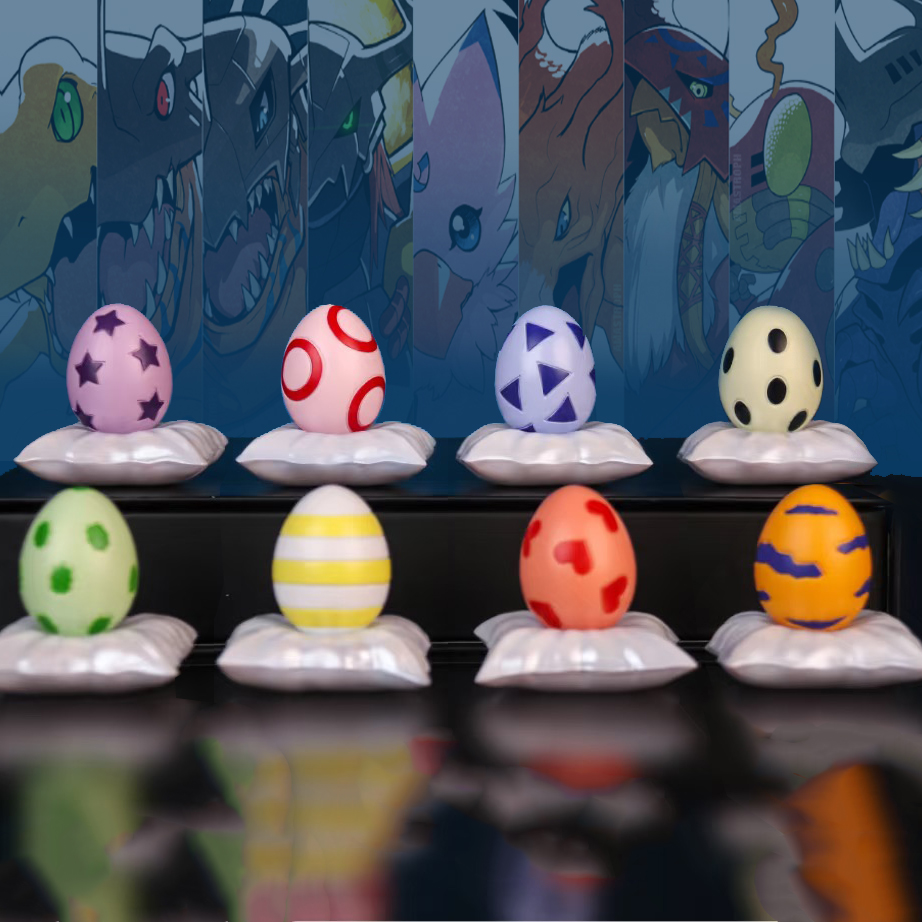 8 ชิ้น/ชุด ฟิกเกอร์อนิเมะ ดิจิ - Model Kit Digimon บทวิจารณ์และราคา