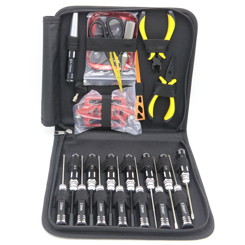 คีมไขควงชุดกดสิว18 in 1 / 23 i - Model Kit Tool Set บทวิจารณ์และราคา