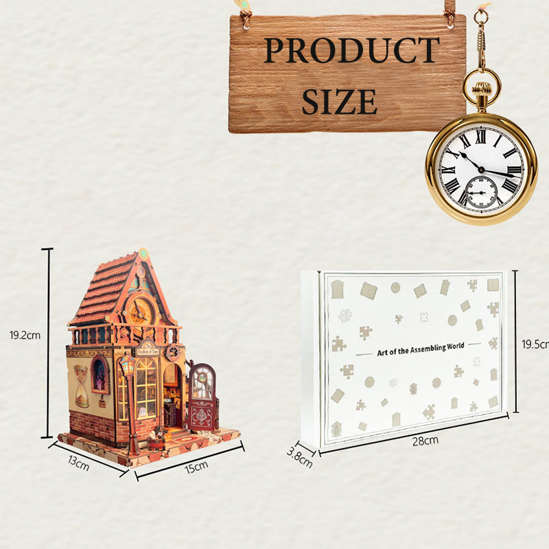 บ้านตุ๊กตาไม้แบบใหม่ รุ่น Time - Model Kit Centaur บทวิจารณ์และราคา