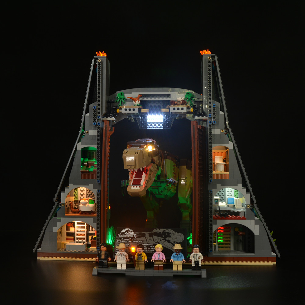 ไฟ LED ชุด Jurassic Park ของเล - Model Kit Jurassic Park บทวิจารณ์และราคา