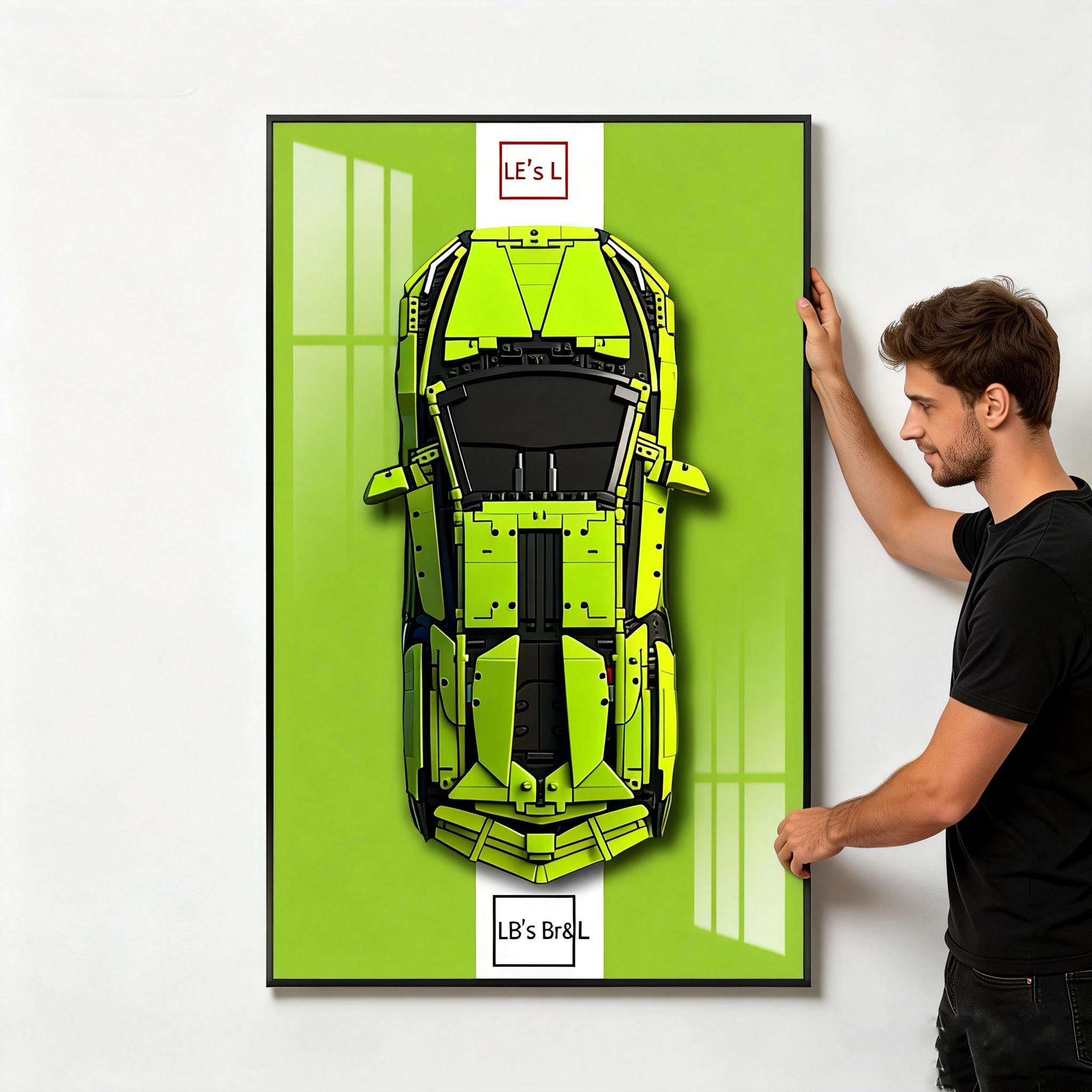 แท่นติดผนังสำหรับโชว์โมเดล LEG - Model Kit Lamborghini บทวิจารณ์และราคา