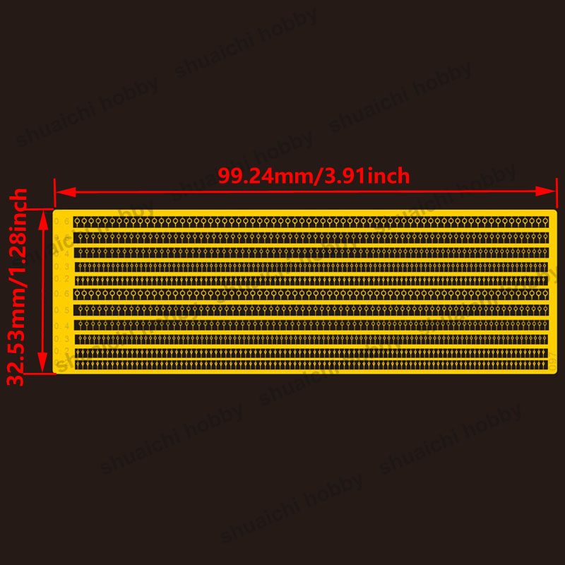 ชุดอุปกรณ์ 1 ชุด ขนาด 1/350 สำ - Photo Etch Brass บทวิจารณ์และราคา