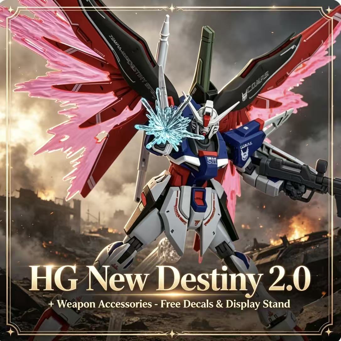224 HG 1/144 Destiny Spec II F - Model Kit Zeus บทวิจารณ์และราคา
