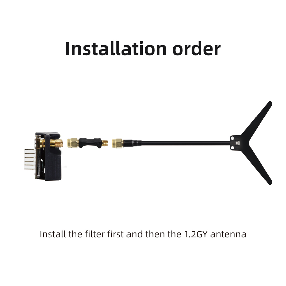 HGLRC 1.2G VRX Receiver Kit 8C - Model Kit Zeus บทวิจารณ์และราคา
