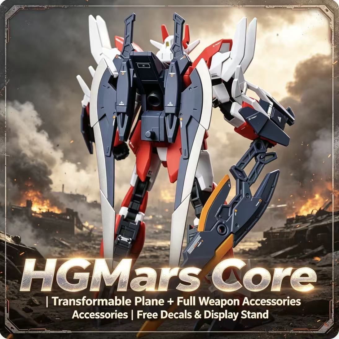 008A HG 1/144 มาร์ส คอร์ วอร์ร - Model Kit Zeus บทวิจารณ์และราคา