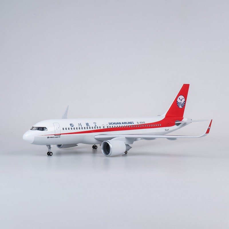 โมเดลเครื่องบินซีฉวน A320 ขนาด - Model Kit Ixchel บทวิจารณ์และราคา
